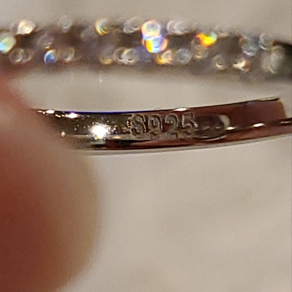 Moissanite 3 Carat Oval cut Ring - Picture 14 of 17